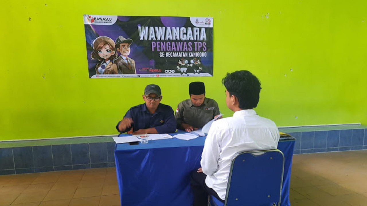 Di Blitar, Pengawas TPS Pemilu 2024 Sudah Mulai Dibentuk