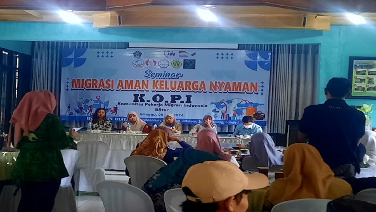 Bangun Kolaborasi Perlindungan Pekerja Migran Indonesia, KOPI Blitar Gelar Diskusi Publik