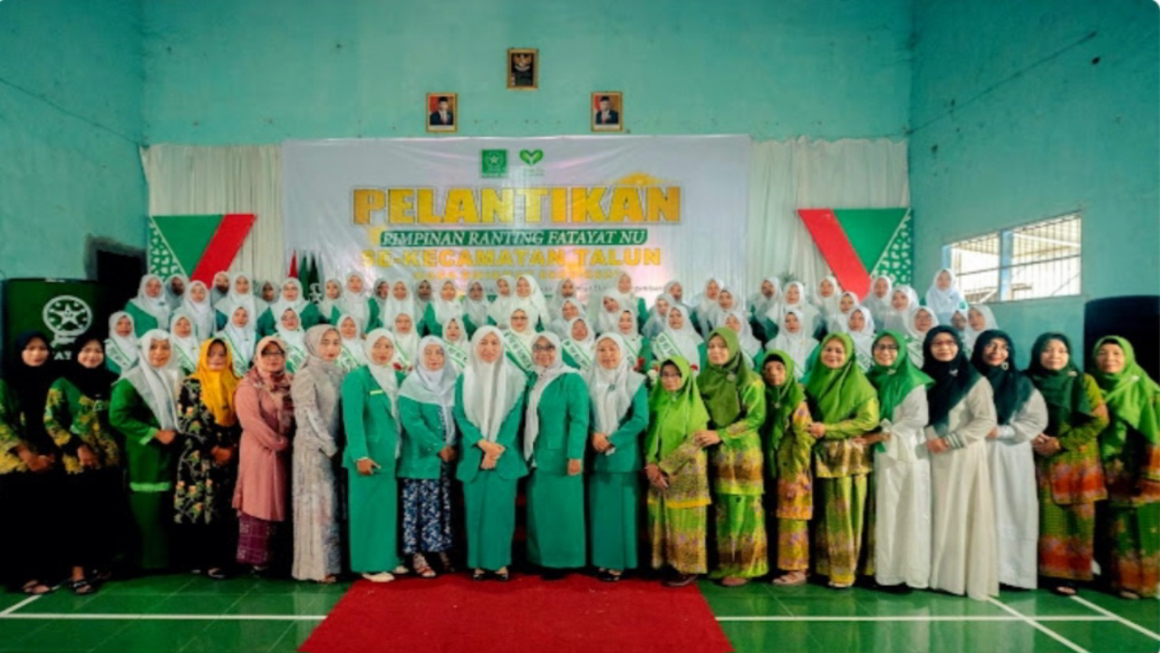 Pelantikan Ranting Fatayat NU Se- Kecamatan Talun, dan Pesan Penuh Makna untuk Pengurus Baru