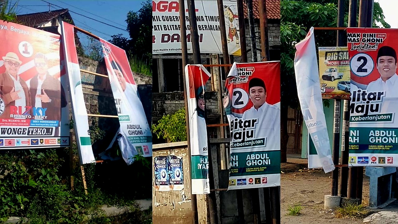 Tim RINDU Siapkan Hadiah Rp 5 Juta untuk Penangkap Pelaku Perusakan APK Rini-Ghoni