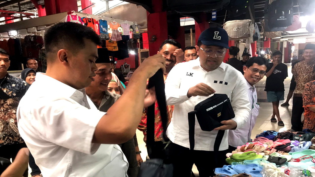 Lukmanul Khakim dan Mas Ibin Blusukan di Pasar Legi Blitar, Janji Carikan Solusi Agar Pasar Ramai Kembali