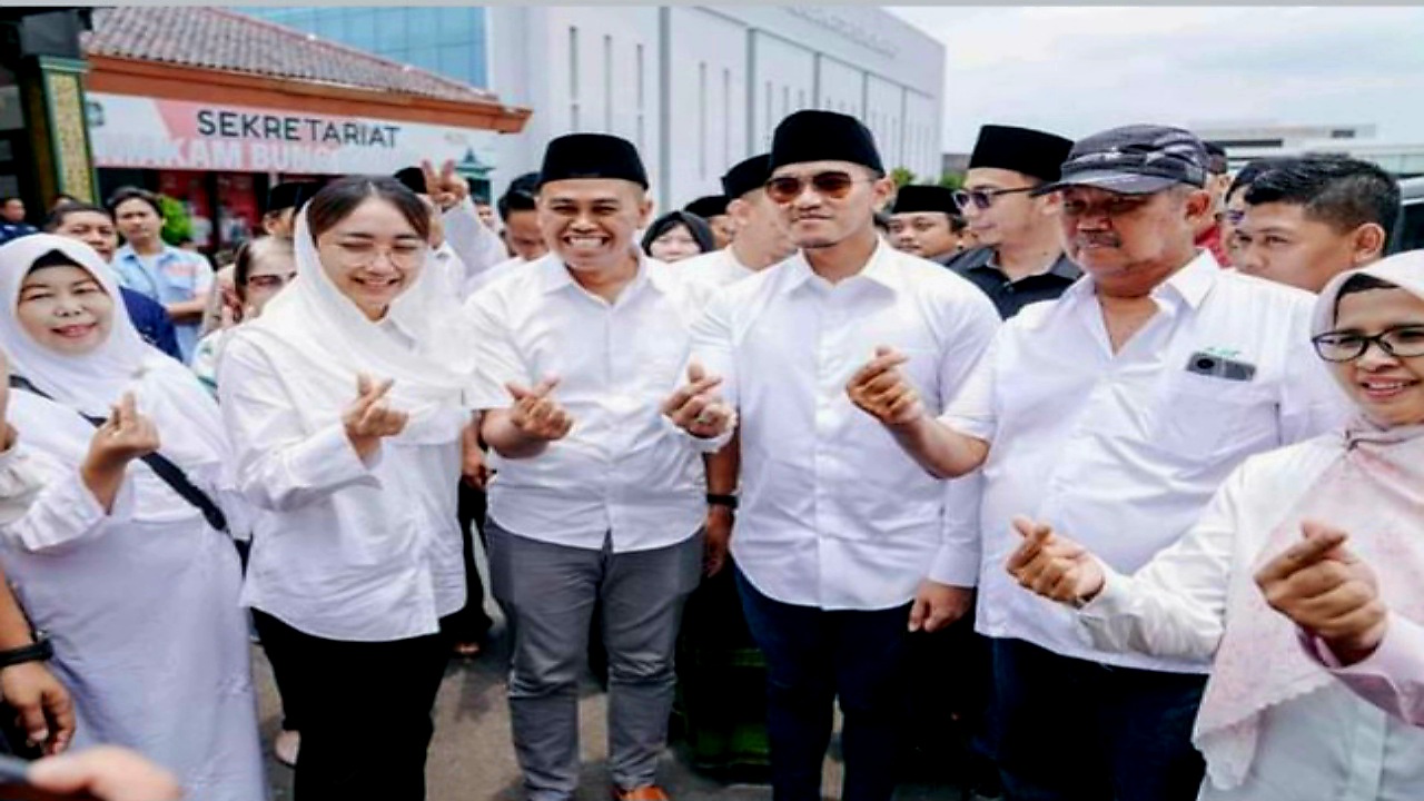 Dampingi Kaesang Pangarep di Blitar, Mas Ibin-Elim Semakin Mantap Bertarung di Pilkada 2024