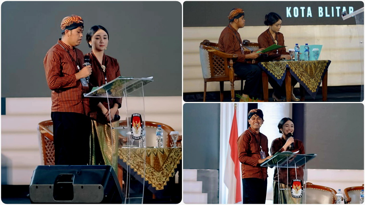 Paslon 02 Mas Ibin dan Mbak Elim Optimis Menang di Pilkada Kota Blitar, Usung Visi Misi Realistis dan Progresif