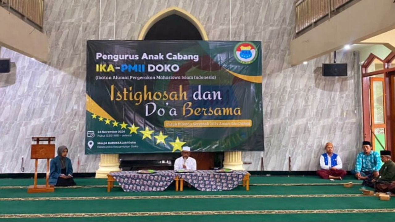 Istighosah dan Doa Bersama di Masjid Darussalam Doko: Doa untuk Pilkada Serentak 2024 yang Aman dan Damai