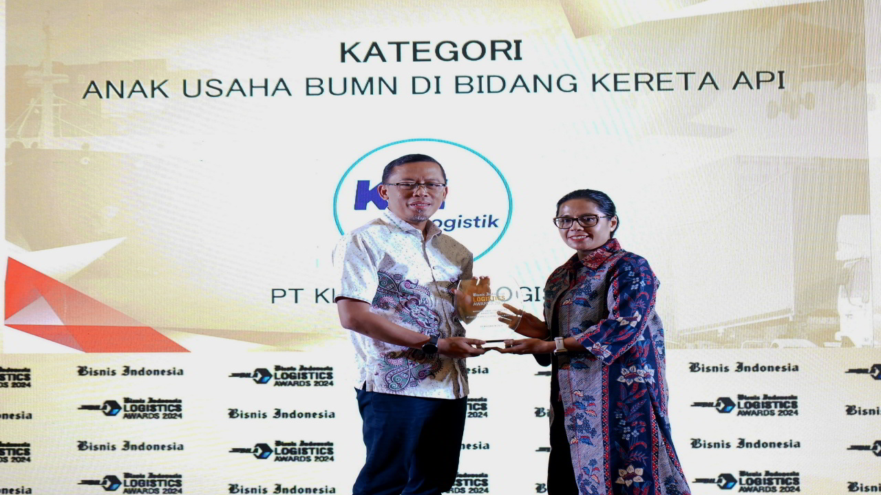 KAI Logistik Boyong Penghargaan di Ajang Bisnis Indonesia Logistics Awards
