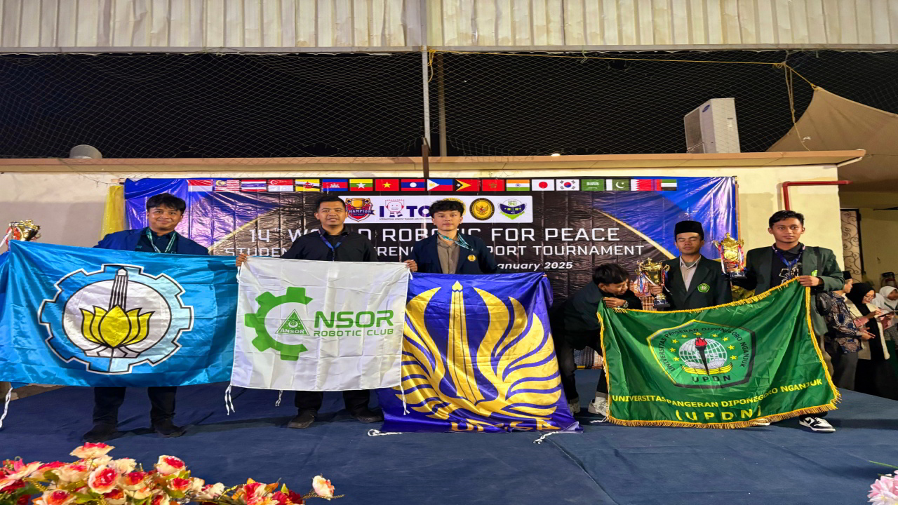 Ansor Robotic Club Hantarkan Mahasiswa Blitar Raih Juara Robotik Internasional di Harlah NU Ke-102