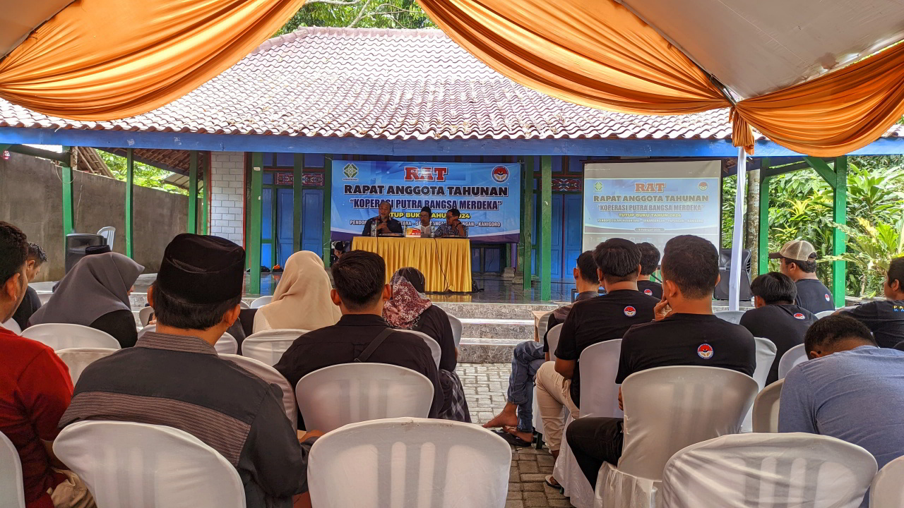 Antusiasme Tinggi! Anggota Koperasi Putra Bangsa Merdeka Padati RAT Perdana