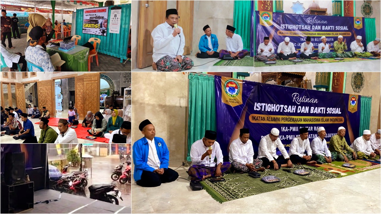 Istighotsah dan Baksos IKA PMII Blitar