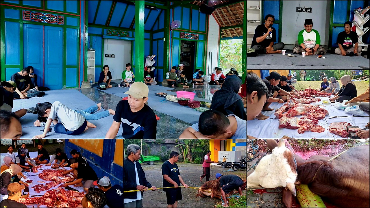 IKA PMII Blitar Raya Gelar Qurban dan Doa Bersama di Pendopo Islam Nusantara