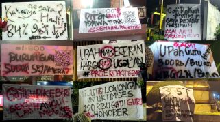 Aksi Mahasiswa Blitar